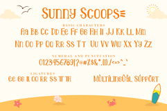Sunny Scoops - Summer Display Font Product Image 7