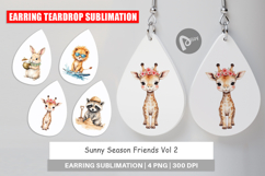 Earring Sunny Season Friends Product Image 1
