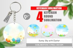 Keychain Sunny Sky with Easter Product Image 1