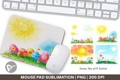 Mouse Pad Sunny Sky with Easter Product Image 1