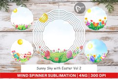 Wind Spinner Sunny Sky with Easter Product Image 1