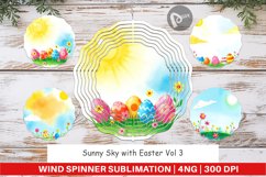 Wind Spinner Sunny Sky with Easter Product Image 1