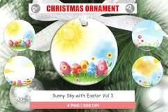 Christmas Ornaments Sunny Sky with Easter Product Image 1