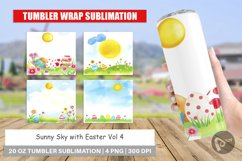 Tumbler Wrap Sunny Sky with Easter Product Image 1