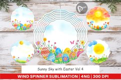 Wind Spinner Sunny Sky with Easter Product Image 1
