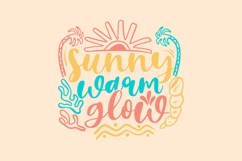 Summer Typography Lettering T-shirt Design Bundle Product Image 2