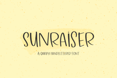 Sunraiser Sans Font Product Image 1