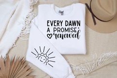 Every Dawn A Promise Sleeve SVG, Motivational SVG Design Product Image 3
