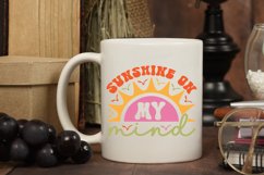 Sunrise On My Mind SVG, Summer SVG Design Product Image 2