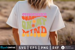 Sunrise On My Mind SVG, Summer SVG Design Product Image 1