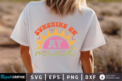 Sunrise On My Mind SVG, Summer SVG Design Product Image 1