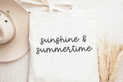 Sunset Fireflies Stencil Script Product Image 3