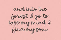 Sunset Fireflies Stencil Script Product Image 4