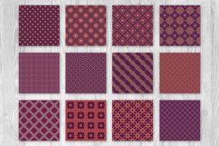 Sunset Purple Watercolor Tiles - 12 Seamless Digital Papers Product Image 2