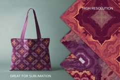 Sunset Purple Watercolor Tiles - 12 Seamless Digital Papers Product Image 3