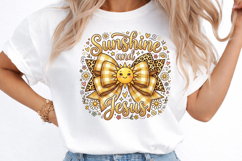 Sunshine and Jesus Coquette Bow Summer Product Image 3