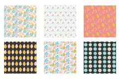 Sunshine Florals Digital Paper, Vector Patterns Product Image 4