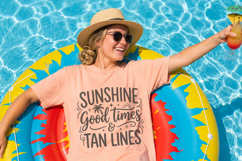 Sunshine Good Times &amp; Tan Lines SVG Product Image 2