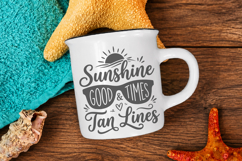 Sunshine Good Times &amp; Tan Lines SVG Product Image 3