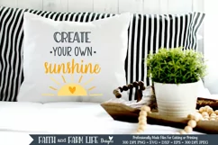 Create your own Sunshine | Inspirational SVG Product Image 4