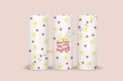 sunshine in my mind summer quotes skinny tumbler sublimation design for 20oz and 30oz skinny tumbler sublimation wrap