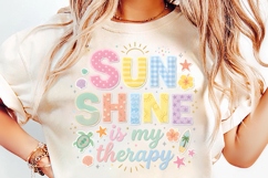 sunshine is my therapy, summer t shirt png, sunshine quote png, summer sublimation, beach lover png, sunny days design, vacation vibes png, coastal summer png, summer shirt design, beach life png