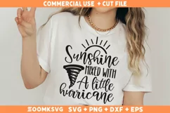 Sunshine and Hurricane SVG, Sassy SVG, Sassy Shirt SVG Product Image 2