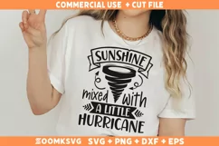 Sunshine and Hurricane SVG, Sassy SVG, Sassy Shirt SVG Product Image 1