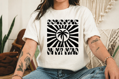 Sunshine On My Mind Summer PNG, Trendy quote summer Product Image 4