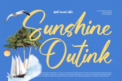 Sunshine Outink - Bold Handwritten Product Image 1