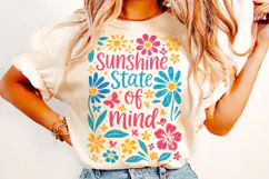 Sunshine State Of Mind PNG, Summer Vibes, Hello Summer PNG Product Image 1