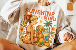 Sunshine State Of Mind PNG, Summer Vibes, Hello Summer PNG Product Image 3