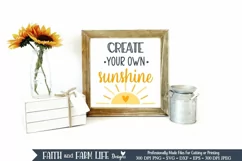Create your own Sunshine | Inspirational SVG Product Image 2