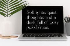 Sunveil Orange - Modern Display Sans Serif Font Product Image 2