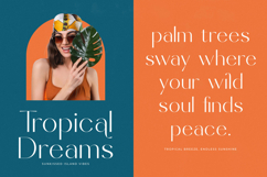 Sunveil Orange - Modern Display Sans Serif Font Product Image 4