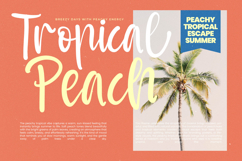 Sunyplay Peachy - Modern Handwritten Font Product Image 8