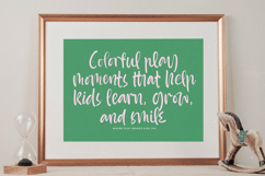 Sunyplay Peachy - Modern Handwritten Font Product Image 9