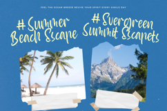 Sunyplay Peachy - Modern Handwritten Font Product Image 13