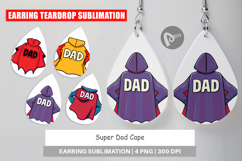 Earring Super Dad Product Image 1