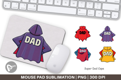 Mouse Pad Super Dad Product Image 1