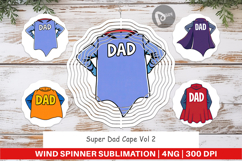 Wind Spinner Super Dad Product Image 1
