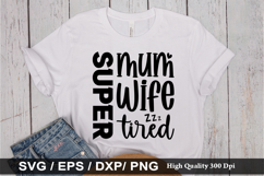 Mom Quotes Design - Mother&#039;s Day T-shirt Design Product Image 5