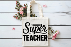 Super Teacher SVG | Teacher SVG | Teacher PNG Product Image 4