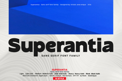 Superantia - Sans serif font family Product Image 1