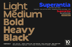 Superantia - Sans serif font family Product Image 3