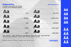 Superantia - Sans serif font family Product Image 4