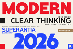 Superantia - Sans serif font family Product Image 9