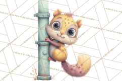 Superhero Animal Clipart Cartoon PNG Cute Sidekicks Product Image 2