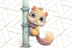 Superhero Animal Clipart Cartoon PNG Cute Sidekicks Product Image 2