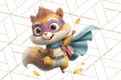 Superhero Animal Clipart Cartoon PNG Cute Sidekicks Product Image 3